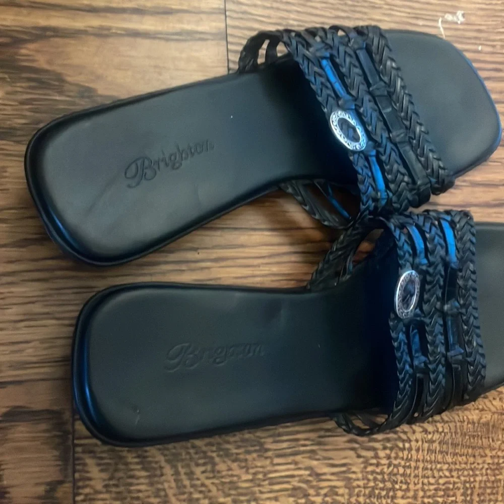 Brighton Black  Rita Sandals! Women’s 7.5